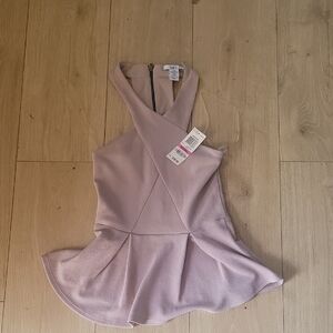 Macy's Lavender Halter Tank Top